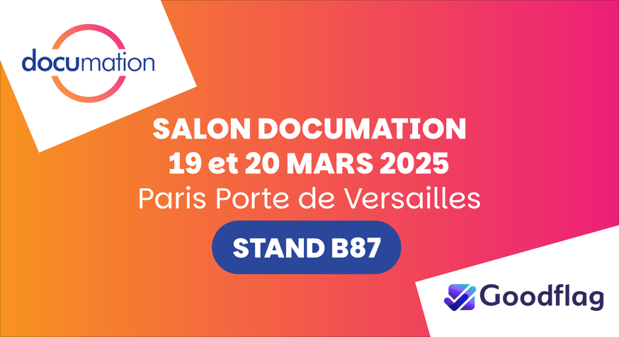 Rencontrez Goodflag lors du salon Documation 2025