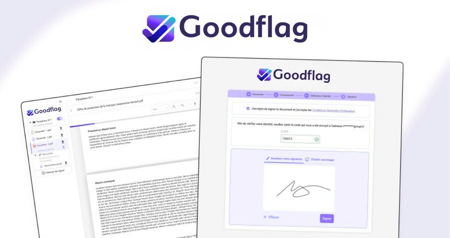 Signature électronique en 3 clics : L'innovation Goodflag