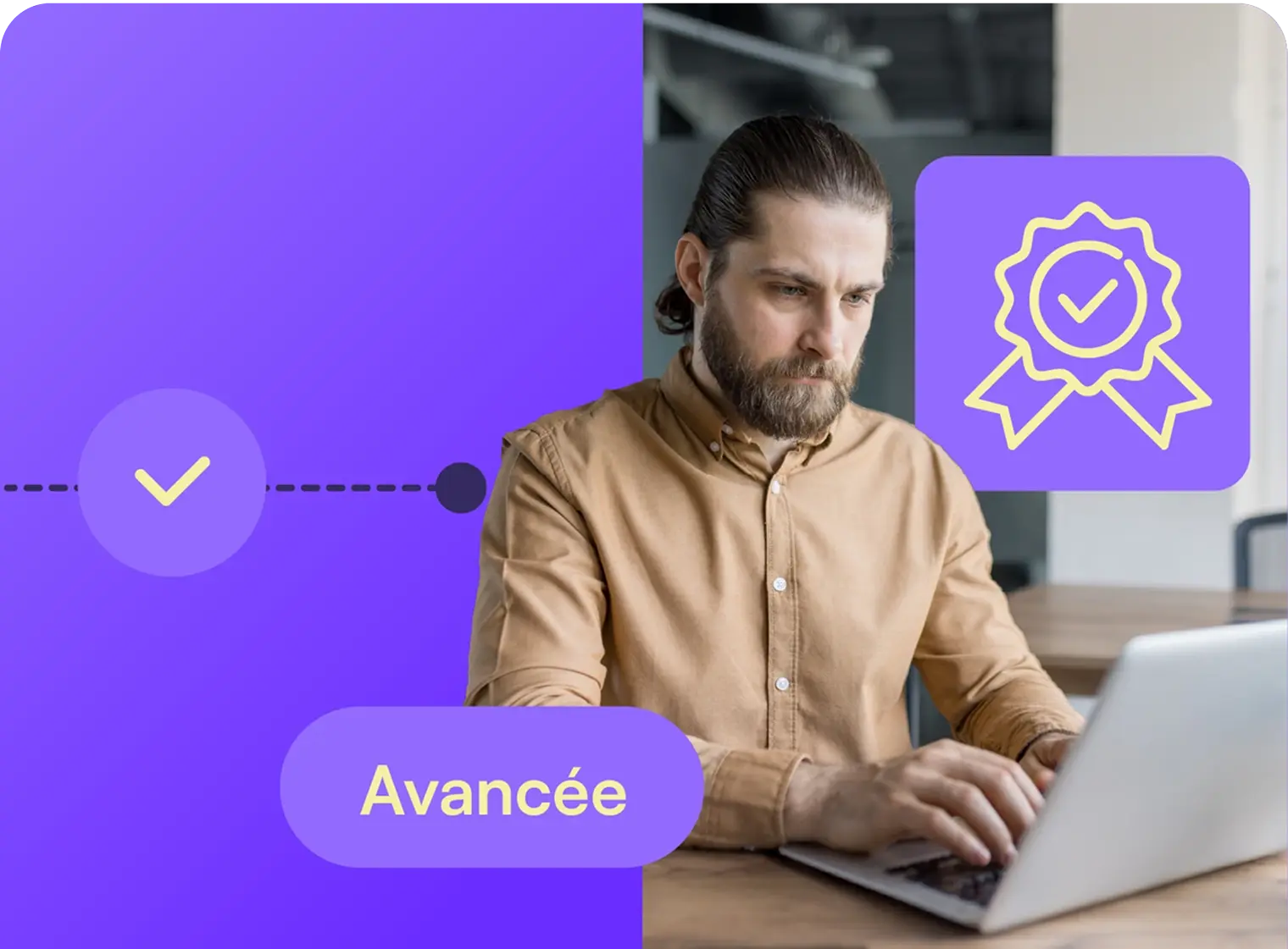 Avec une signature électronique avancée…
