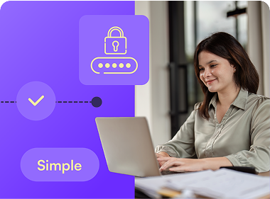 Avec une signature électronique simple…