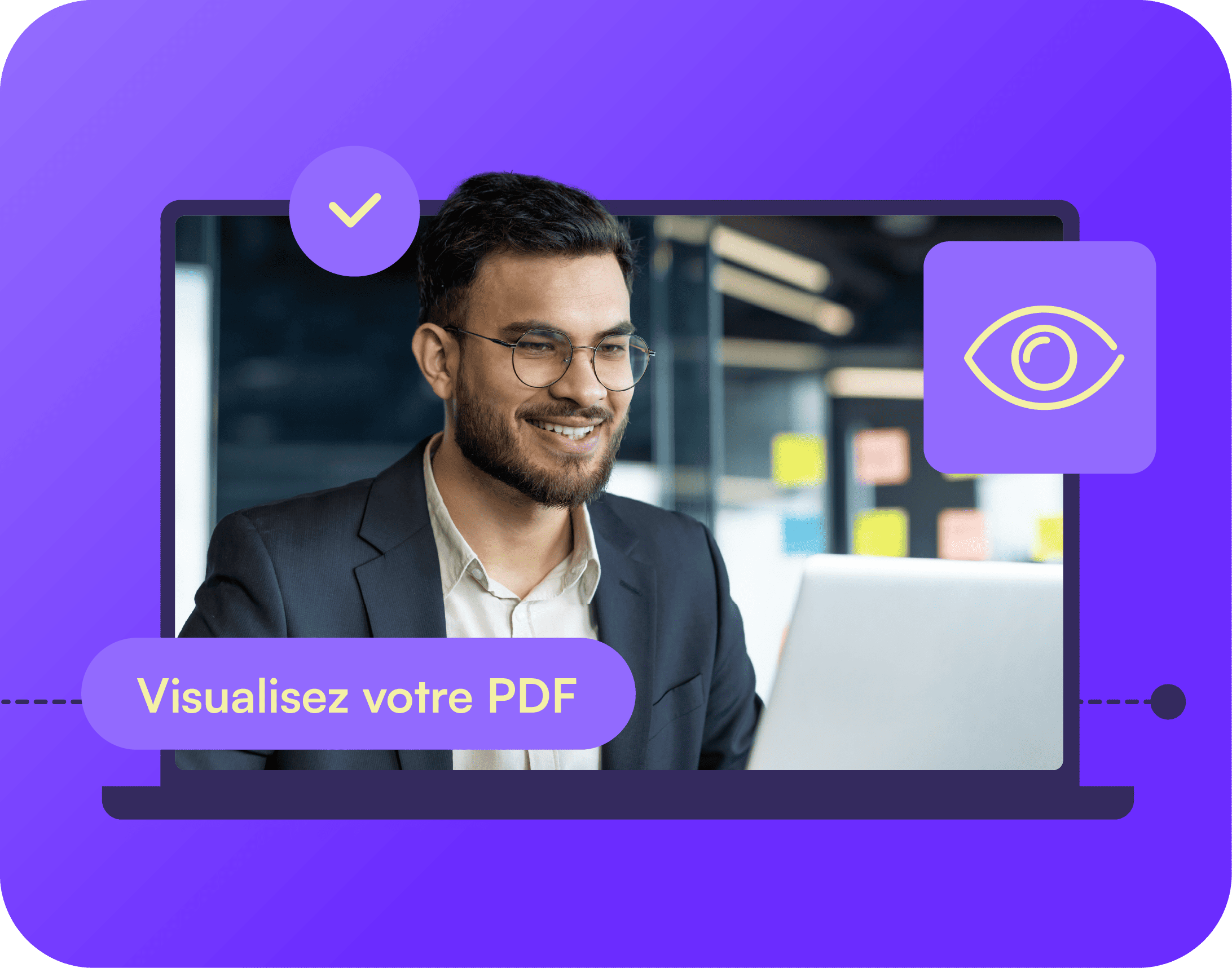 Via votre visionneuse PDF, vous constatez que le document a bien été             signé