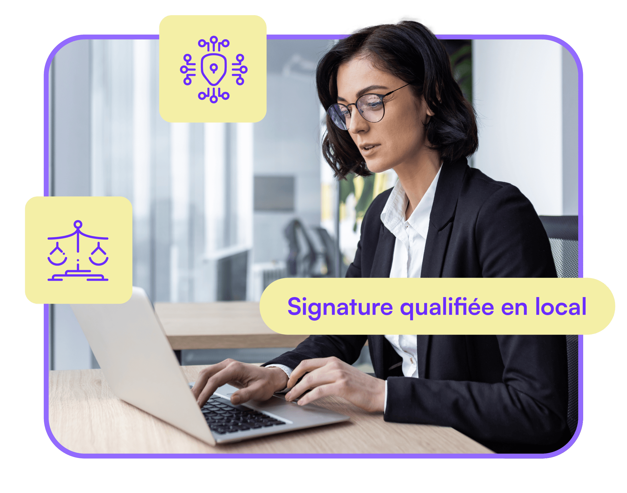 Logiciel de signature électronique qualifiée à installer en local