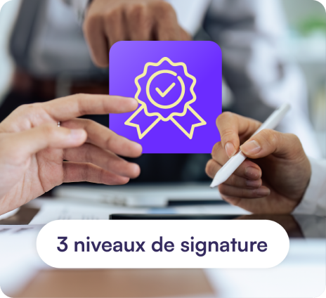 3 niveaux de signature électronique 